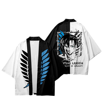 Japan Attack on Titan Shingeki No Kyojin Kimono Unisex for Summer | Zewearsy Store