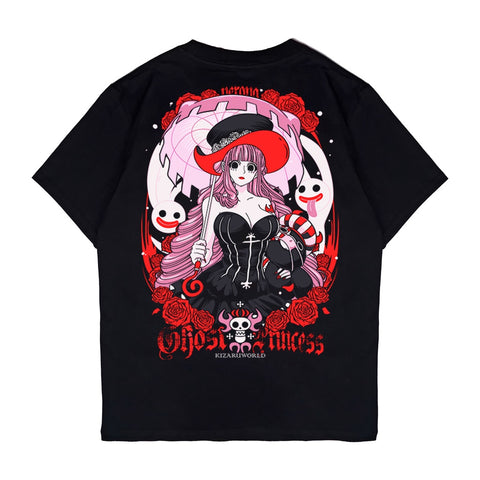 Japan Anime Short Sleeve T Shirt - One Piece PERONA | Japan Apparel | Zewearsy Store Japan Anime Short Sleeve T Shirt - One Piece PERONA | Japan Apparel | Zewearsy Store