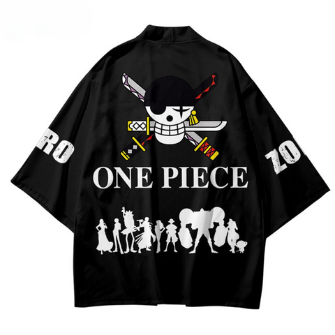 Kimono Japan with One Piece Cartoon Anime theme - Unisex Oversized Streetwear Kimonos | Zewearsy Store Kimono Japan with One Piece Cartoon Anime theme - Unisex Oversized Streetwear Kimonos | Zewearsy Store