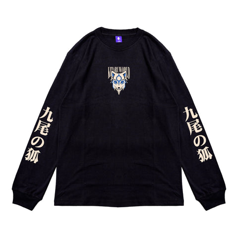 Japanese Long Sleeve T Shirt Origin KITSUNE | Japan Apparel Japanese Long Sleeve T Shirt Origin KITSUNE | Japan Apparel