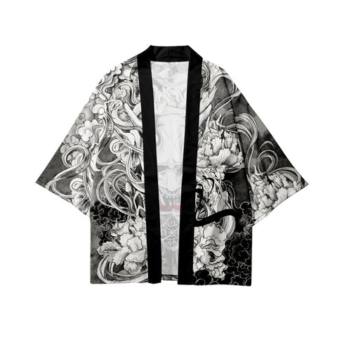 Vampire Dracula Graphic Art Kimono Unisex | Japan Apparel Vampire Dracula Graphic Art Kimono Unisex | Japan Apparel