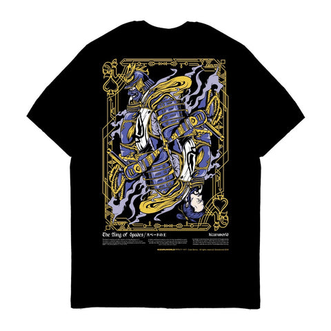 Japan Streetwear Short Sleeve T Shirt - Origin Card Series KING OF SPADE | Japan Apparel | Zewearsy Store Japan Streetwear Short Sleeve T Shirt - Origin Card Series KING OF SPADE | Japan Apparel | Zewearsy Store