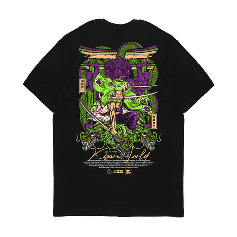 Japan Anime Short Sleeve T Shirt - One Piece RORONOA ZORO Japan Anime Short Sleeve T Shirt - One Piece RORONOA ZORO