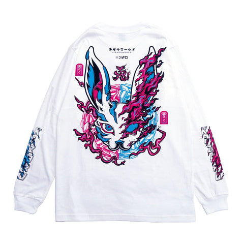 Japanese Long Sleeve T Shirt Origin BIPOLAR BUNNY | Zewearsy Store Japanese Long Sleeve T Shirt Origin BIPOLAR BUNNY | Zewearsy Store