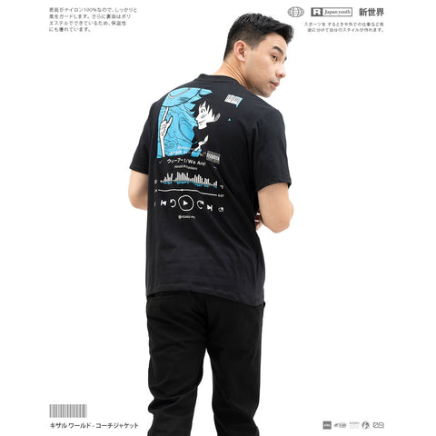 Japan Anime Short Sleeve T Shirt - Music Series One Piece WE ARE | Japan Apparel Japan Anime Short Sleeve T Shirt - Music Series One Piece WE ARE | Japan Apparel