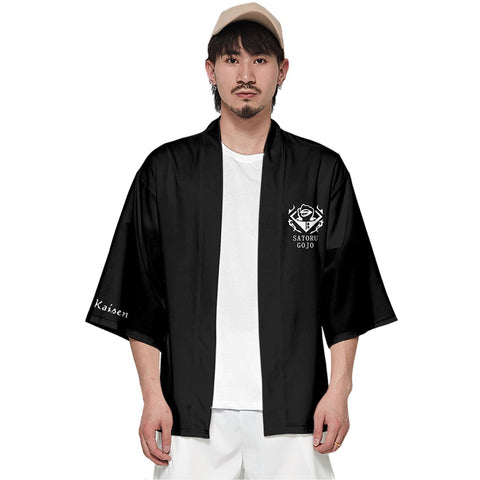 Anime Gojo Satoru Kimono Art With Unisex Oversized | Zeweary Store Anime Gojo Satoru Kimono Art With Unisex Oversized | Zeweary Store