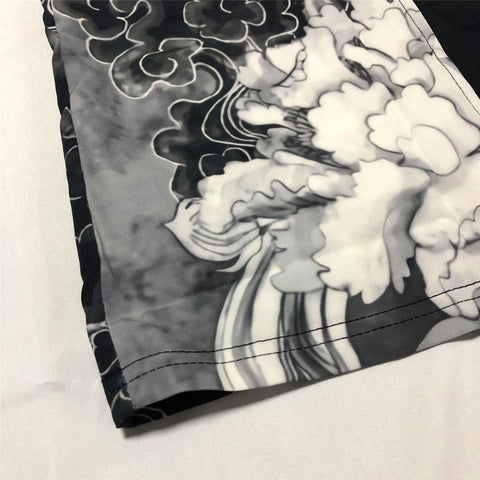 Vampire Dracula Graphic Art Kimono Unisex | Japan Apparel Vampire Dracula Graphic Art Kimono Unisex | Japan Apparel