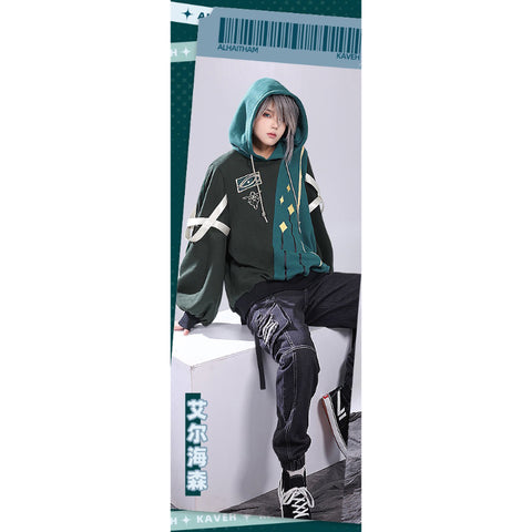 Genshin Impact Sumeru Al Haitham Alhaitham Cosplay Costume Genshin Impact Sumeru Al Haitham Alhaitham Cosplay Costume