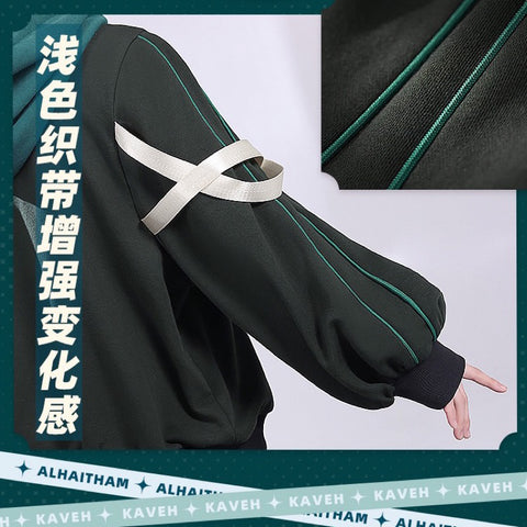 Genshin Impact Sumeru Al Haitham Alhaitham Cosplay Costume Genshin Impact Sumeru Al Haitham Alhaitham Cosplay Costume