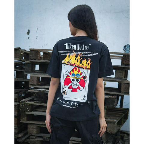 Japan Anime Short Sleeve T Shirt - One Piece SPADE OF ACE | Japan Apparel | Zewearsy Store Japan Anime Short Sleeve T Shirt - One Piece SPADE OF ACE | Japan Apparel | Zewearsy Store