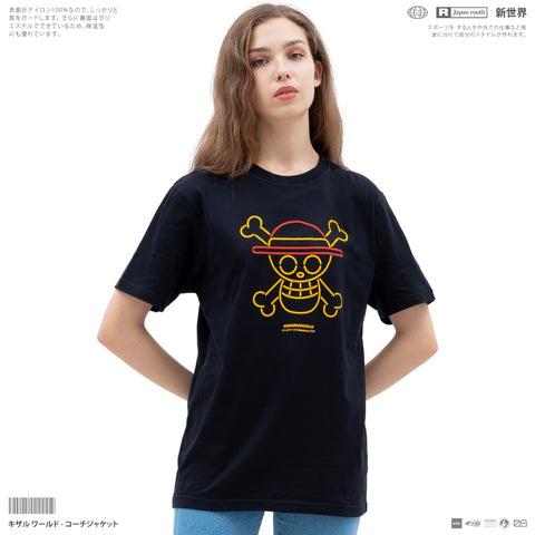 Japan Anime Short Sleeve T Shirt - One Piece SHP LOGO | Japan Apparel Japan Anime Short Sleeve T Shirt - One Piece SHP LOGO | Japan Apparel