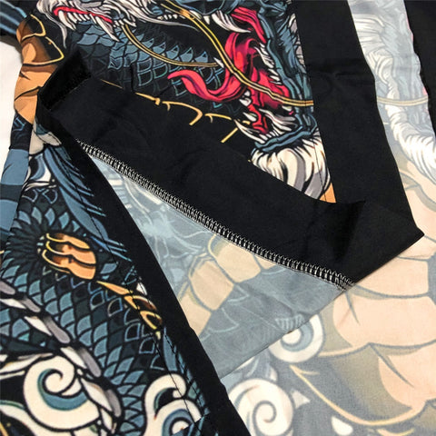 Japanese Dragon Kimono - Unisex Graphic Art Japanese Dragon Kimono - Unisex Graphic Art