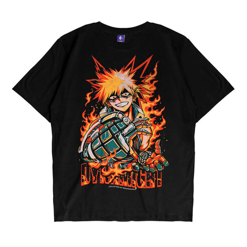 Japan Anime Short Sleeve T Shirt - BAKUGO | Japan Apparel Japan Anime Short Sleeve T Shirt - BAKUGO | Japan Apparel