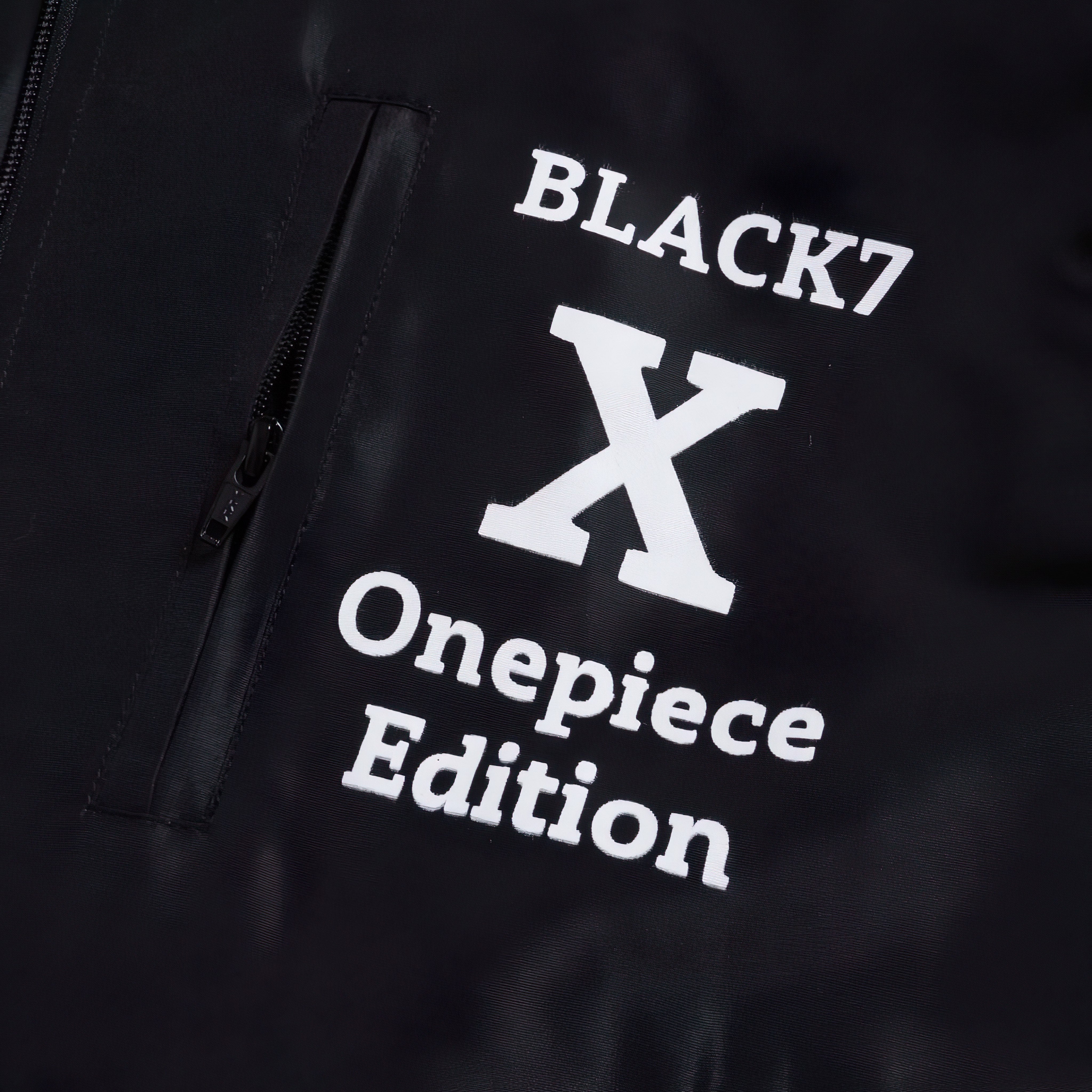 One Piece Luffy Gear 5 Bomber Jacket Windbreaker Cyberpunk Edition Black and White - Japan Fashion | Zewearsy Store