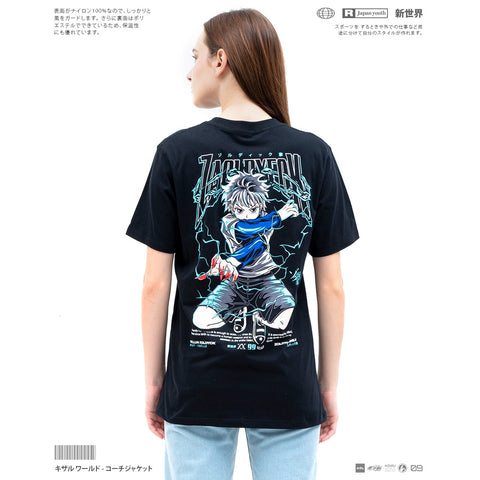 Japan Anime Short Sleeve T Shirt - Hunter X Hunter KILLUA | Japan Apparel Japan Anime Short Sleeve T Shirt - Hunter X Hunter KILLUA | Japan Apparel