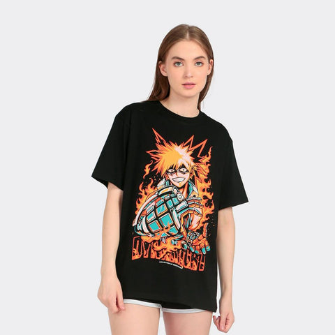 Japan Anime Short Sleeve T Shirt - BAKUGO | Japan Apparel Japan Anime Short Sleeve T Shirt - BAKUGO | Japan Apparel