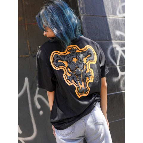Japan Anime Short Sleeve T Shirt - Black Clover BLACK BULL | Japan Apparel Japan Anime Short Sleeve T Shirt - Black Clover BLACK BULL | Japan Apparel