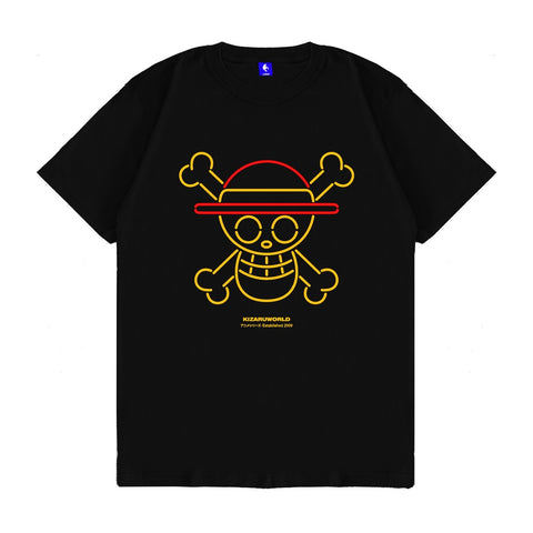 Japan Anime Short Sleeve T Shirt - One Piece SHP LOGO | Japan Apparel Japan Anime Short Sleeve T Shirt - One Piece SHP LOGO | Japan Apparel
