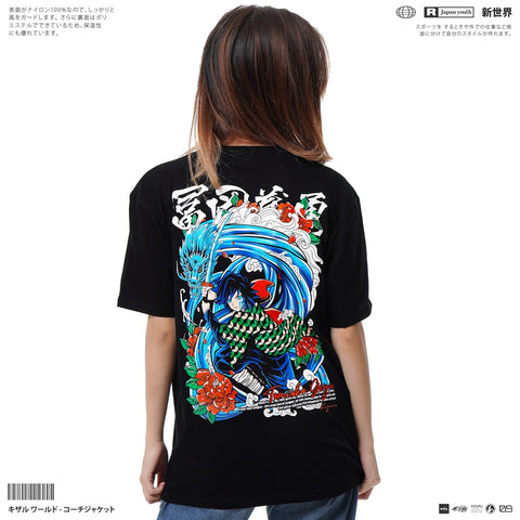 Japan Anime Short Sleeve T Shirt - Demon Slayer TOMIOKA GIYUU | Japan Apparel Japan Anime Short Sleeve T Shirt - Demon Slayer TOMIOKA GIYUU | Japan Apparel