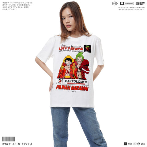 One Piece Bartolomeo T-Shirt - Japan Anime Short Sleeve One Piece Bartolomeo T-Shirt - Japan Anime Short Sleeve