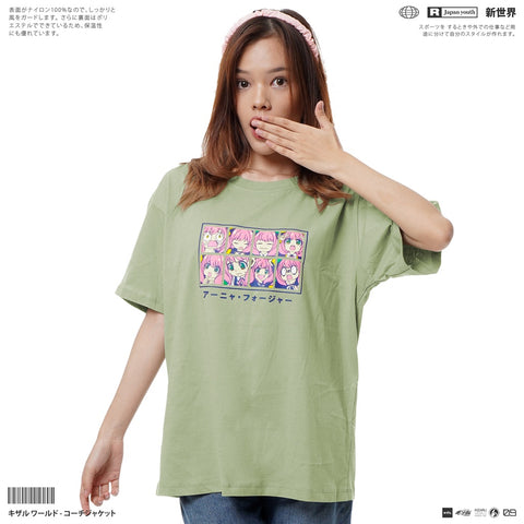 Japan Anime Short Sleeve T Shirt - spy X Family ANYA FACE | Japan Apparel Japan Anime Short Sleeve T Shirt - spy X Family ANYA FACE | Japan Apparel