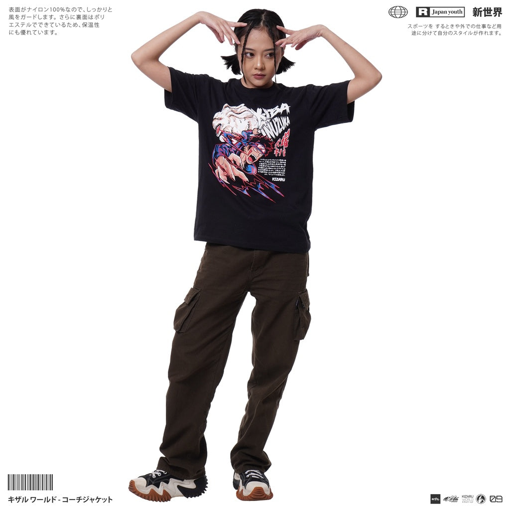 Japan Anime Short Sleeve T Shirt - Naruto KIBA INUZUKA | Japan Apparel