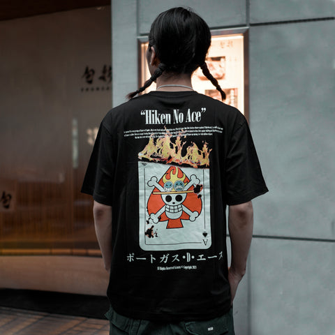 Japan Anime Short Sleeve T Shirt - One Piece SPADE OF ACE | Japan Apparel | Zewearsy Store Japan Anime Short Sleeve T Shirt - One Piece SPADE OF ACE | Japan Apparel | Zewearsy Store