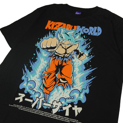 Japan Anime Short Sleeve T-Shirt Dragon Ball SON GOKU ULTRA INSTINCT Japan Anime Short Sleeve T-Shirt Dragon Ball SON GOKU ULTRA INSTINCT