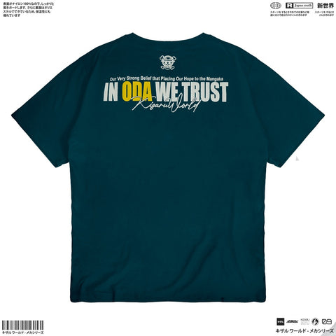 Japan Anime Short Sleeve T Shirt - One Piece IN ODA WE TRUST | Japan Apparel Japan Anime Short Sleeve T Shirt - One Piece IN ODA WE TRUST | Japan Apparel