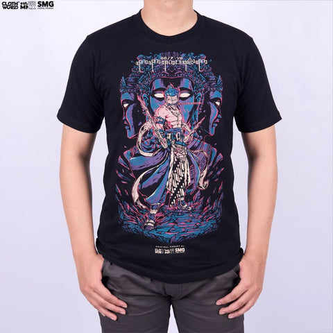 Roronoa Zoro Brahma Local Culture T-Shirt - Santoryu One Piece Anime Apparel Roronoa Zoro Brahma Local Culture T-Shirt - Santoryu One Piece Anime Apparel