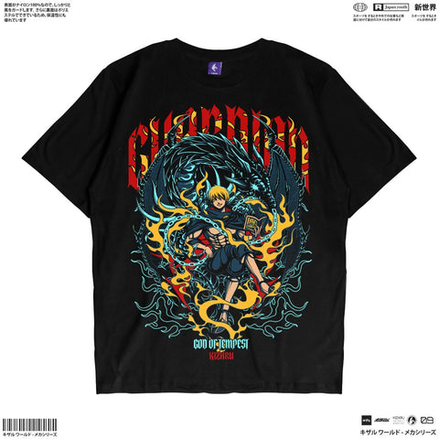 Japan Anime Short Sleeve T Shirt - Tensura VELDORA TEMPEST | Japan Apparel Japan Anime Short Sleeve T Shirt - Tensura VELDORA TEMPEST | Japan Apparel