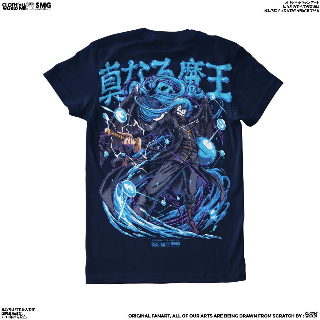 Rimuru Tempest The True Demon Lord T-Shirt - Tensura Anime Apparel - Zewearsy