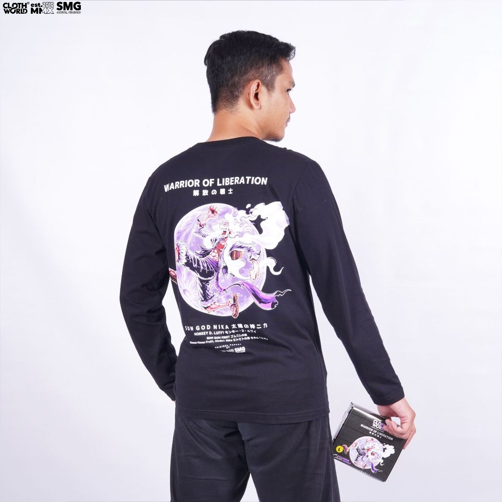 Luffy Warrior of Liberation Gear 5 T-Shirt - One Piece Anime Apparel - Zewearsy