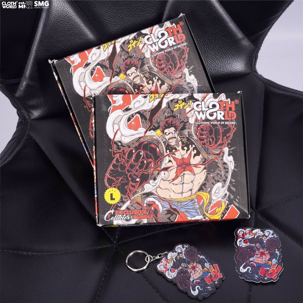 Luffy Gear 4th Boundman T-Shirt - Strawhat Pirates | One Piece Anime Cloth World