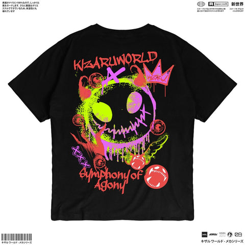 Japan Streetwear Short Sleeve T Shirt - Origin SYMPHONY OF AGONY BLACK | Japan Apparel Japan Streetwear Short Sleeve T Shirt - Origin SYMPHONY OF AGONY BLACK | Japan Apparel
