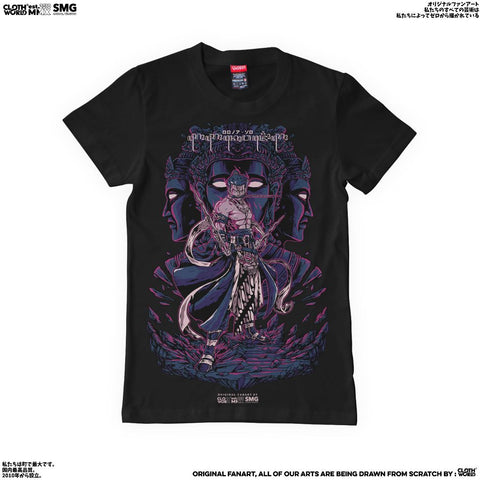 Roronoa Zoro Brahma Local Culture T-Shirt - Santoryu One Piece Anime Apparel Roronoa Zoro Brahma Local Culture T-Shirt - Santoryu One Piece Anime Apparel
