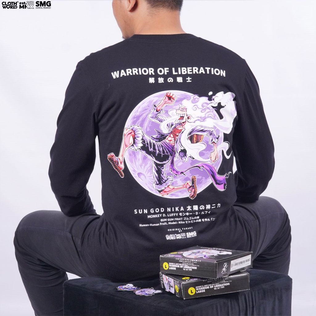 gear 5 luffy shirt Luffy Warrior of Liberation Gear 5 T-Shirt - One Piece