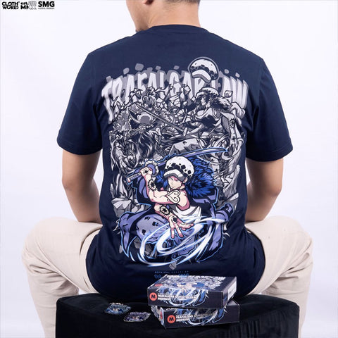Trafalgar Law The Surgeon of Death T-Shirt - One Piece Anime Apparel Trafalgar Law The Surgeon of Death T-Shirt - One Piece Anime Apparel