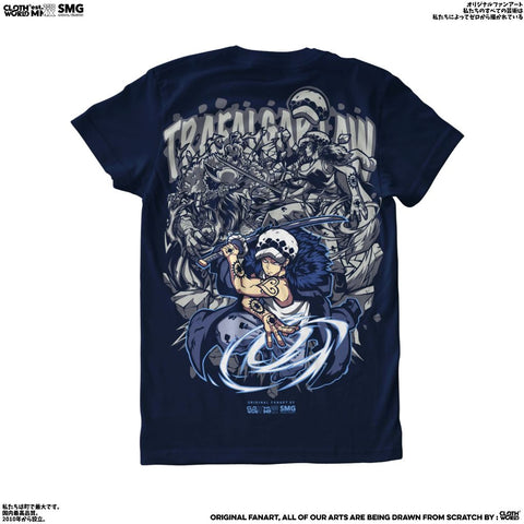 Trafalgar Law The Surgeon of Death T-Shirt - One Piece Anime Apparel Trafalgar Law The Surgeon of Death T-Shirt - One Piece Anime Apparel