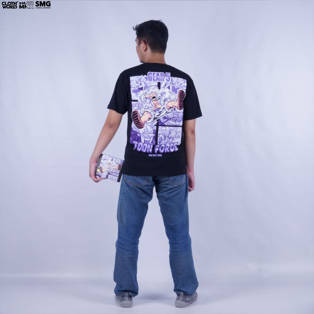 Monkey D. Luffy Gear 5 Sun God Nika T-Shirt - One Piece Anime Apparel - Zewearsy