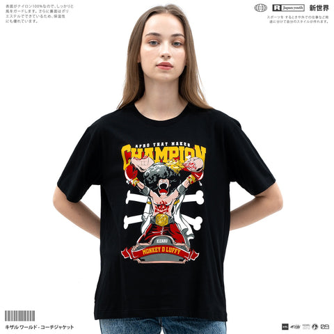Japan Anime Short Sleeve T Shirt - One Piece LUFFY AFRO | Japan Apparel Japan Anime Short Sleeve T Shirt - One Piece LUFFY AFRO | Japan Apparel