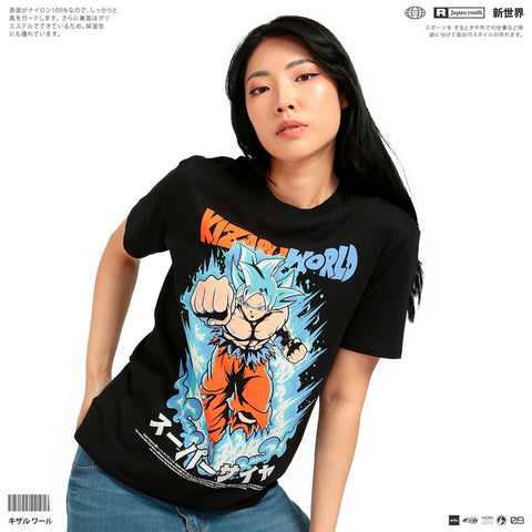 Japan Anime Short Sleeve T-Shirt Dragon Ball SON GOKU ULTRA INSTINCT Japan Anime Short Sleeve T-Shirt Dragon Ball SON GOKU ULTRA INSTINCT