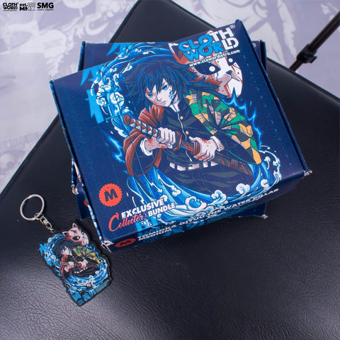 Tomioka Giyuu The Water Pillar T-Shirt - Demon Slayer Anime Apparel Tomioka Giyuu The Water Pillar T-Shirt - Demon Slayer Anime Apparel