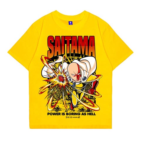 Japan Anime Short Sleeve T Shirt - One Punch Man SAITAMA | Japan Apparel | Zewearsy Store Japan Anime Short Sleeve T Shirt - One Punch Man SAITAMA | Japan Apparel | Zewearsy Store
