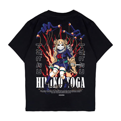 Japan Anime Short Sleeve T Shirt - HIMIKO TOGA | Japan Apparel | Zewearsy Store Japan Anime Short Sleeve T Shirt - HIMIKO TOGA | Japan Apparel | Zewearsy Store