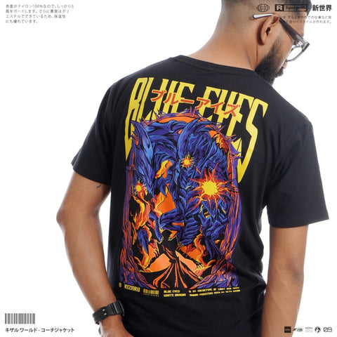 Japan Anime Short Sleeve T Shirt - BLUE EYES | Japan Apparel | Zewearsy Store Japan Anime Short Sleeve T Shirt - BLUE EYES | Japan Apparel | Zewearsy Store