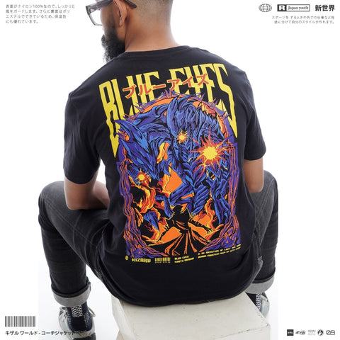 Japan Anime Short Sleeve T Shirt - BLUE EYES | Japan Apparel | Zewearsy Store Japan Anime Short Sleeve T Shirt - BLUE EYES | Japan Apparel | Zewearsy Store