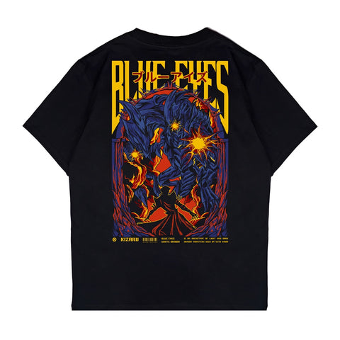 Japan Anime Short Sleeve T Shirt - BLUE EYES | Japan Apparel | Zewearsy Store Japan Anime Short Sleeve T Shirt - BLUE EYES | Japan Apparel | Zewearsy Store