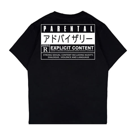 Japan Streetwear Short Sleeve T Shirt - Origin PARENTAL ADVISORY | Japan Apparel Japan Streetwear Short Sleeve T Shirt - Origin PARENTAL ADVISORY | Japan Apparel