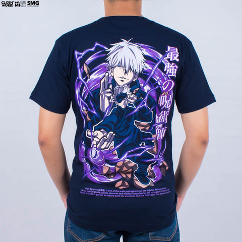 Gojo Satoru Six Eyes T-Shirt - Jujutsu Kaisen Anime Apparel Gojo Satoru Six Eyes T-Shirt - Jujutsu Kaisen Anime Apparel